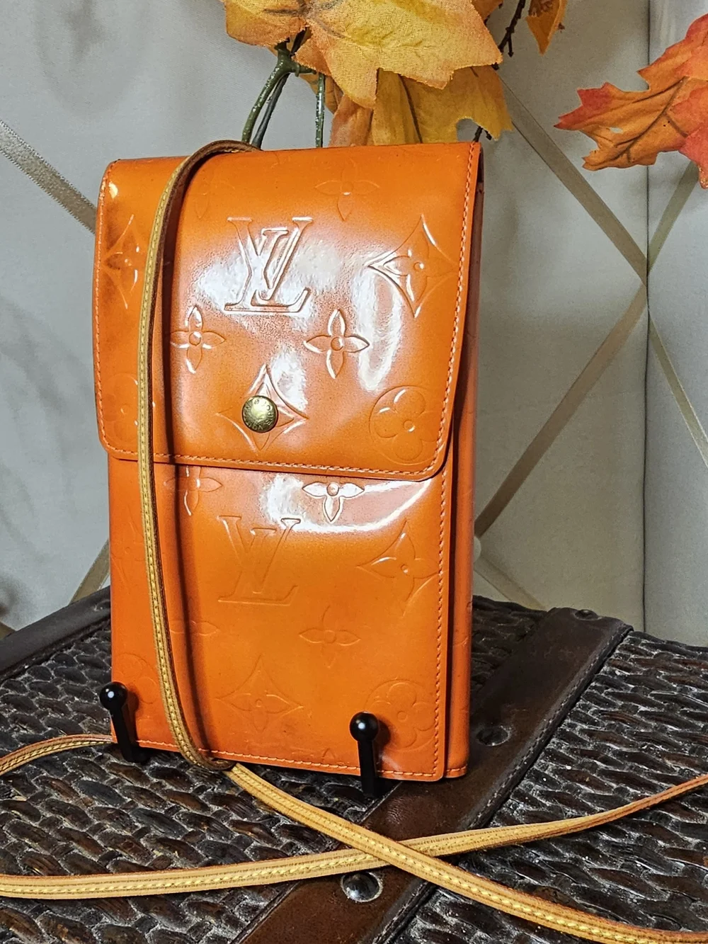 Louis Vuitton Monogram Vernis Walker Wallet
